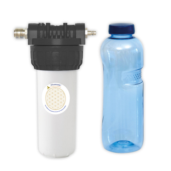 AquaPURUS Fast Einbaufilter-System + gratis Trinkflasche 1 Liter