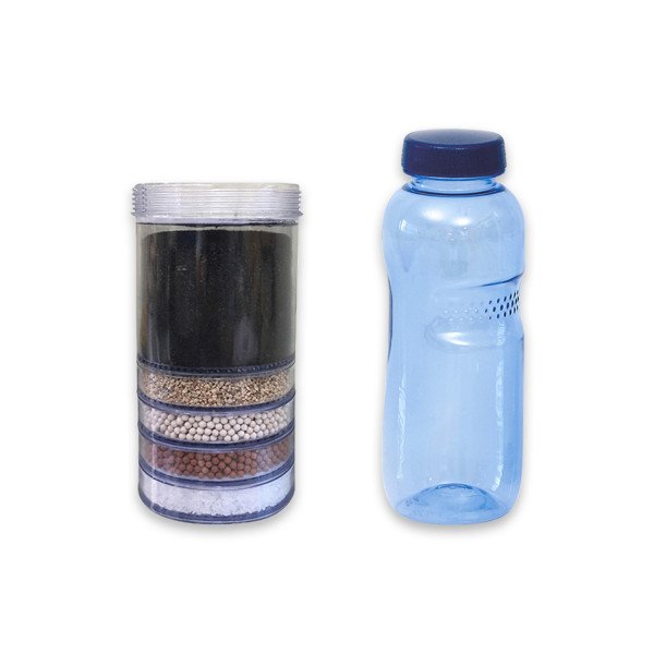 YVE-BIO® 5-step Origin Kartusche, Ersatzkartusche + Trinkflasche(n)